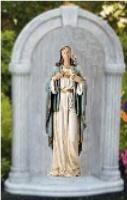 virgin mary in grotto